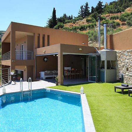 Design Villa Nicol - Heated Pool - Summer Kitchen Héraklion Extérieur photo