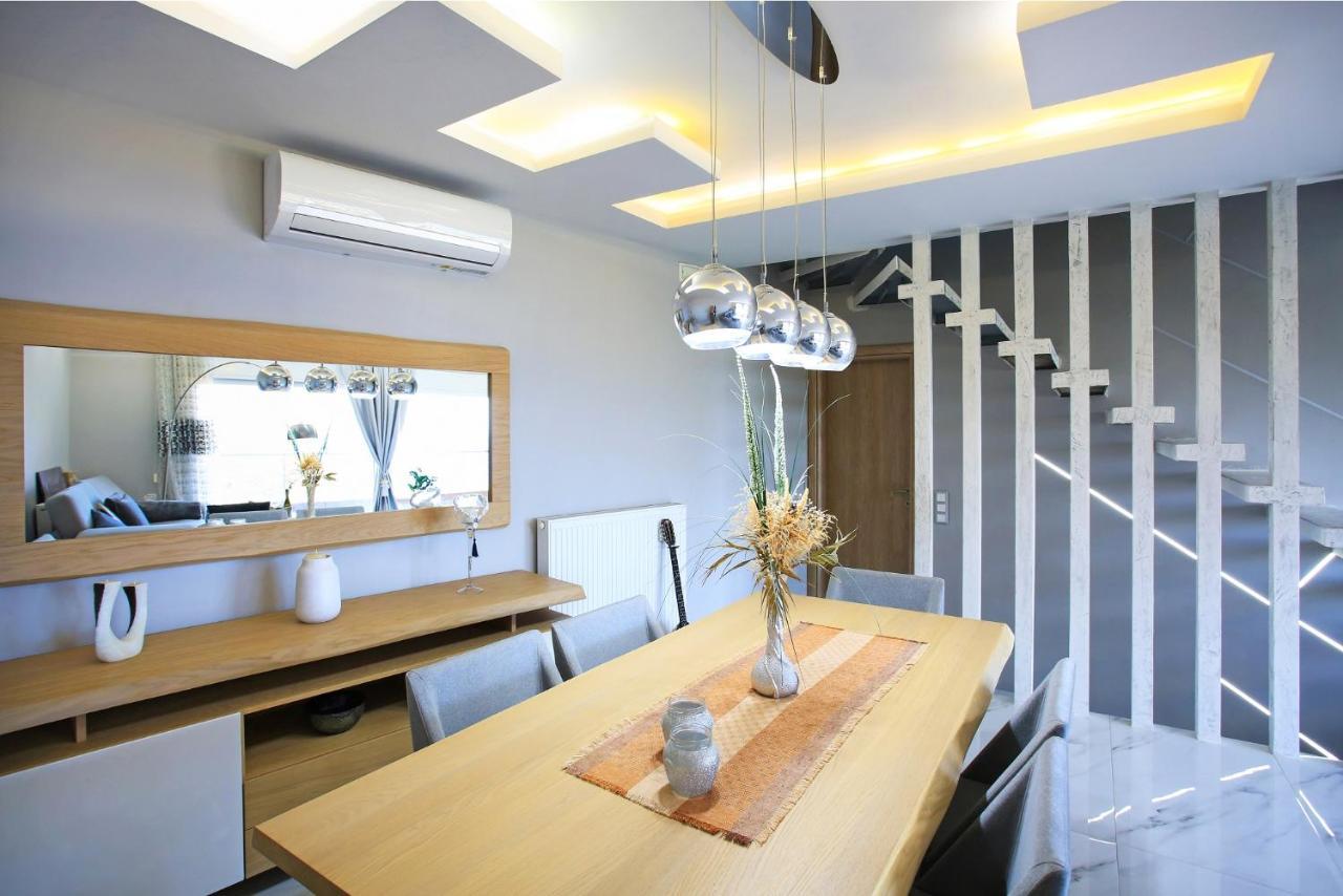 Design Villa Nicol - Heated Pool - Summer Kitchen Héraklion Extérieur photo